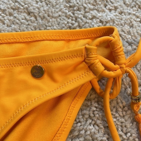 Raisins XL yellow gold XL bikini bottom with side ties - Picture 3 of 8